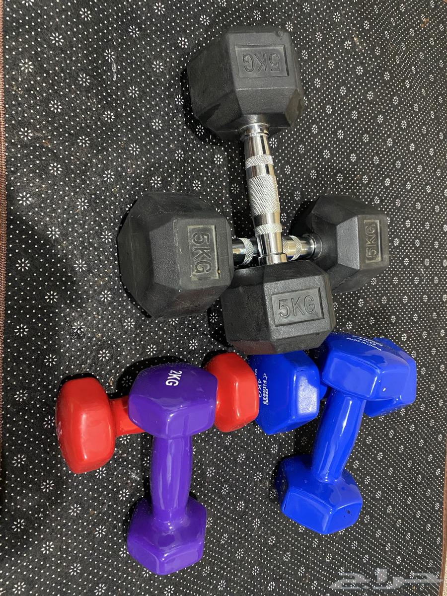 6 حبات دنابل أوزان مختلفة64579453938817111