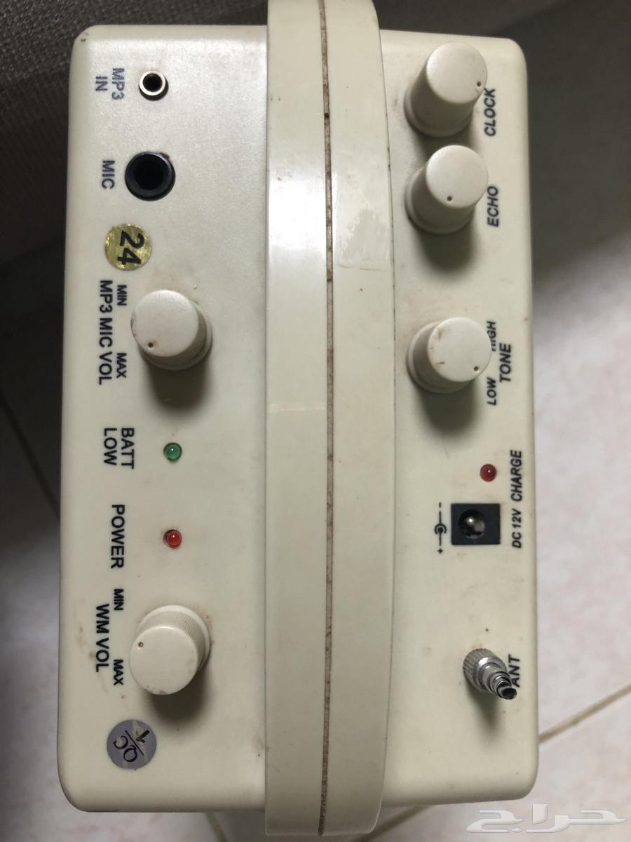 مكبر صوت بحاله جيده نوع ELMARK PA-200 للبيع64576058220418112