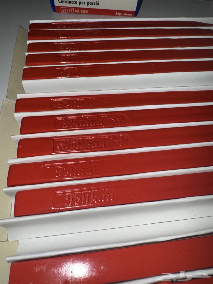 علبة ونص شمع أصلية قديمة من Pelikan Sealing Wax Parcel64574887945475113