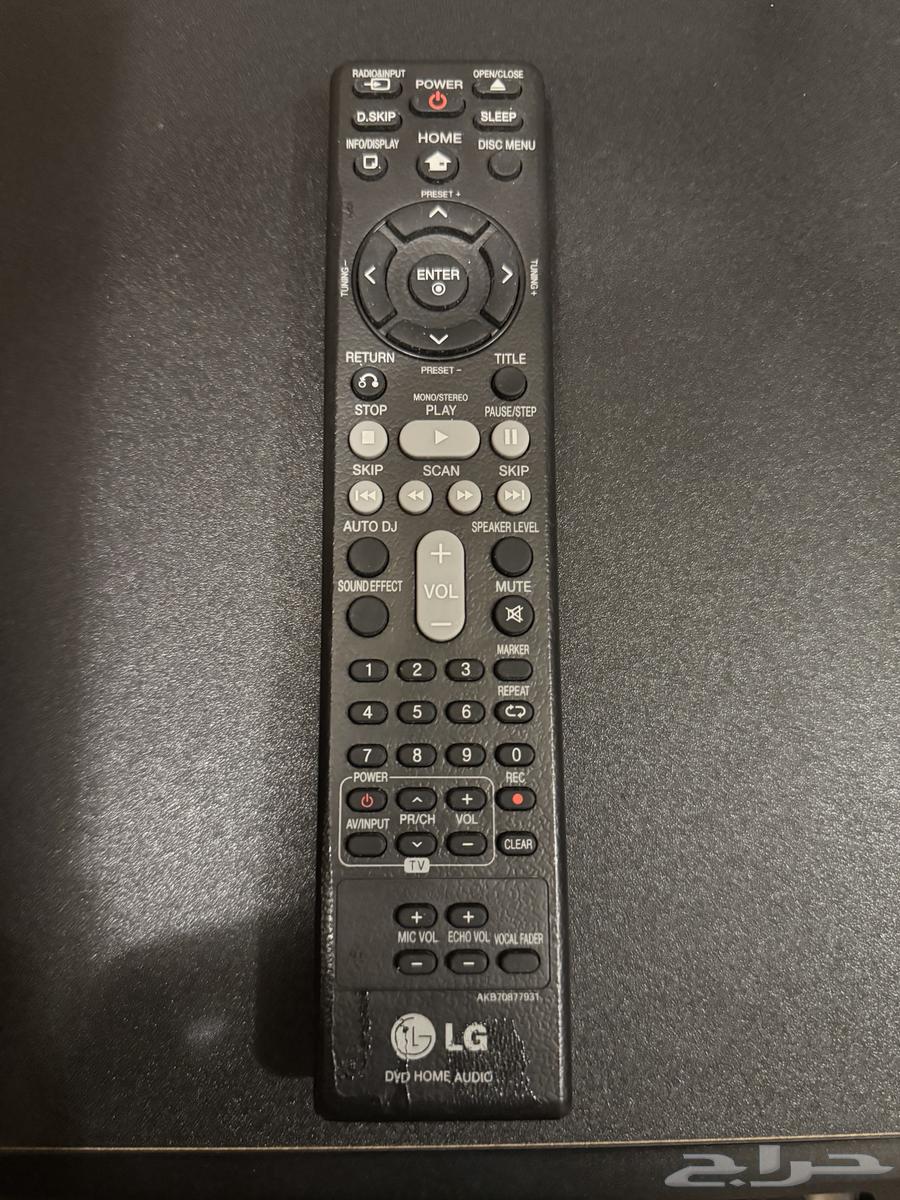 سماعات LG نظام صوتي (السماعات سليمة وتعمل  المشغل لا يعمل)64575684730370113