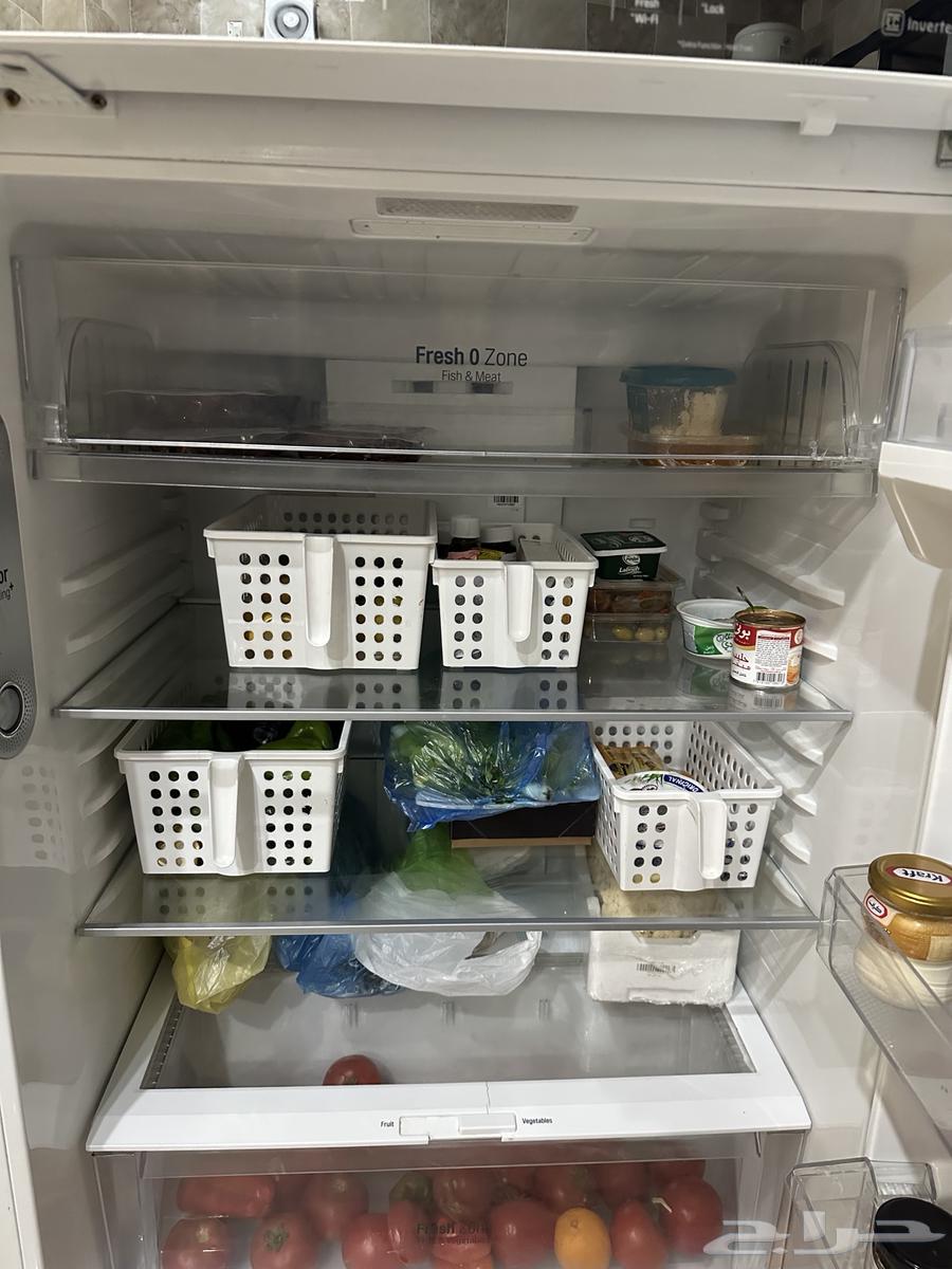 ثلاجة من شركة الجي 18 قدم بحاله جيدجدا64576228115714112
