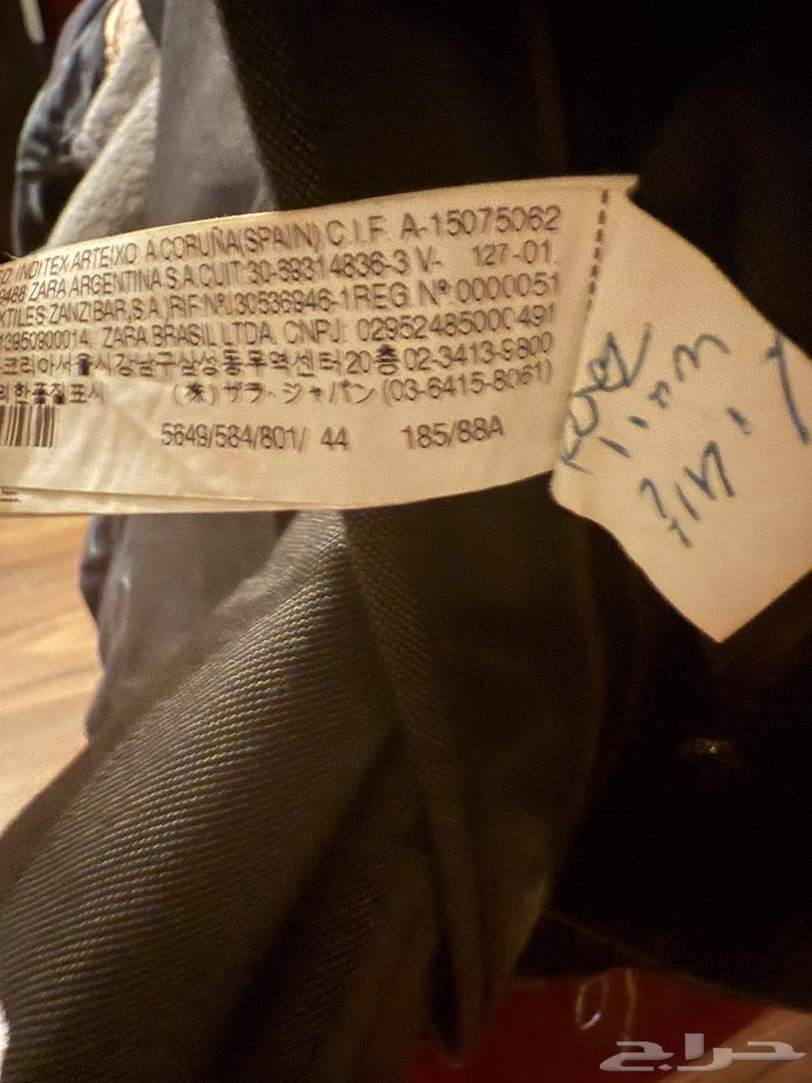 بدلة رجالية من زارا64575643364609114