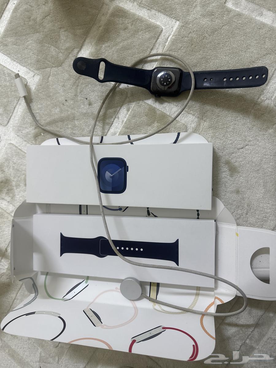 ساعة ابل الإصادر 9 مقاس41 مع كامل الاغراض64576938619778112