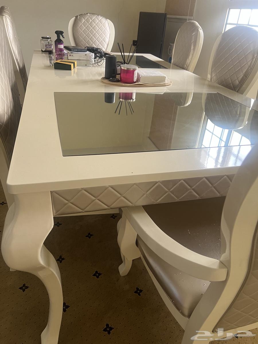طاولة طعام 8 كراسي للبيع64575973470977111