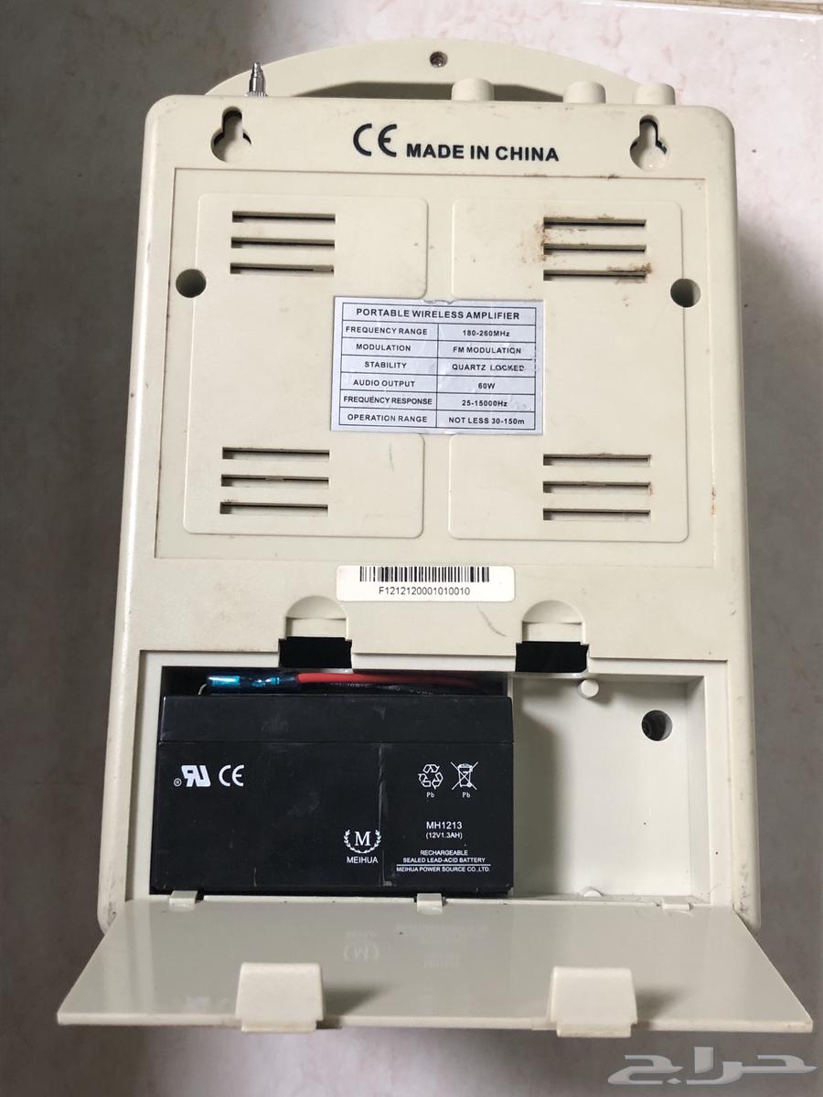 مكبر صوت بحاله جيده نوع ELMARK PA-200 للبيع64576058220418113