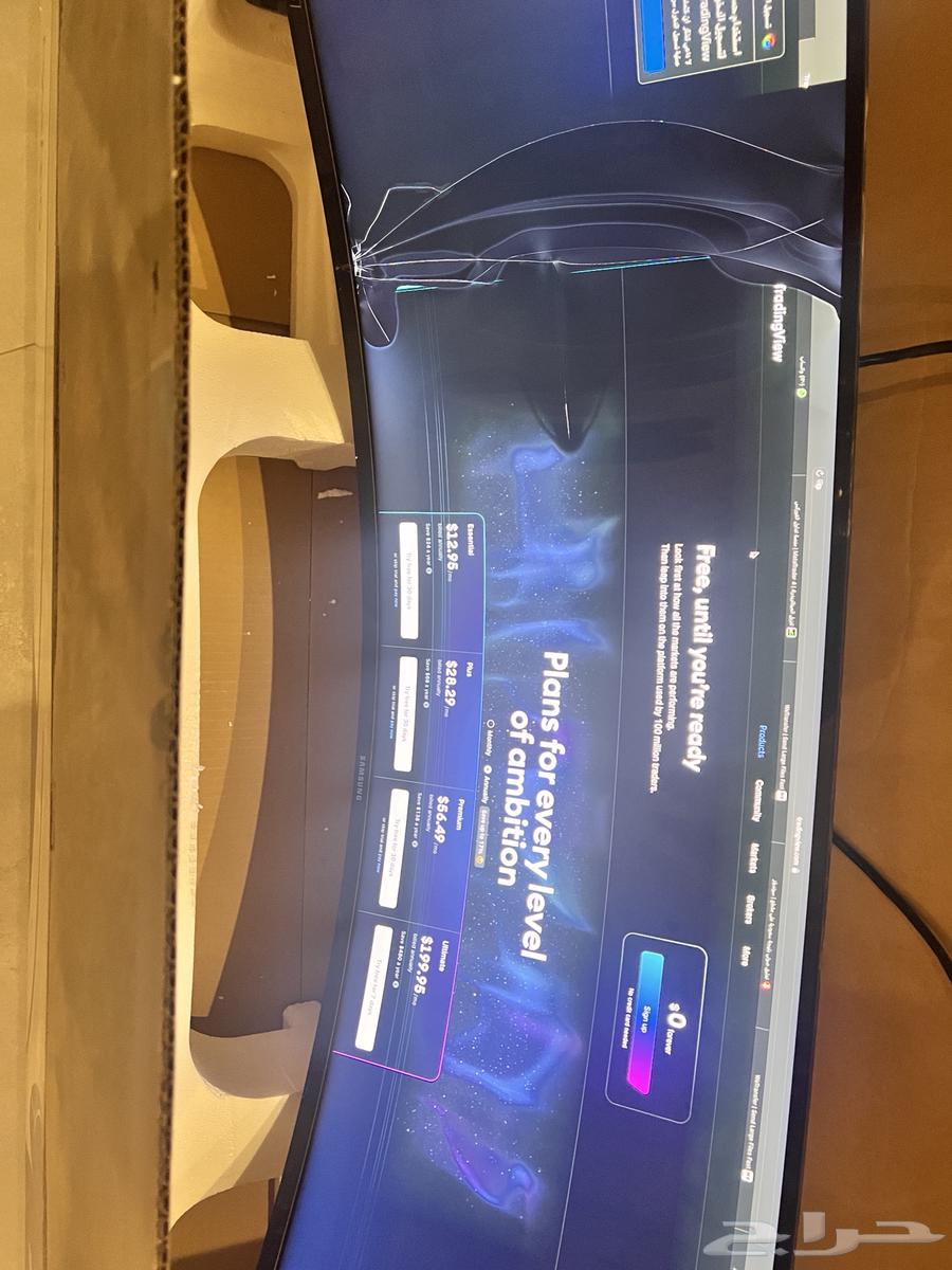 شاشة كمبيوتر سامسونج اوديسي g9 مكسوره64576464882306112