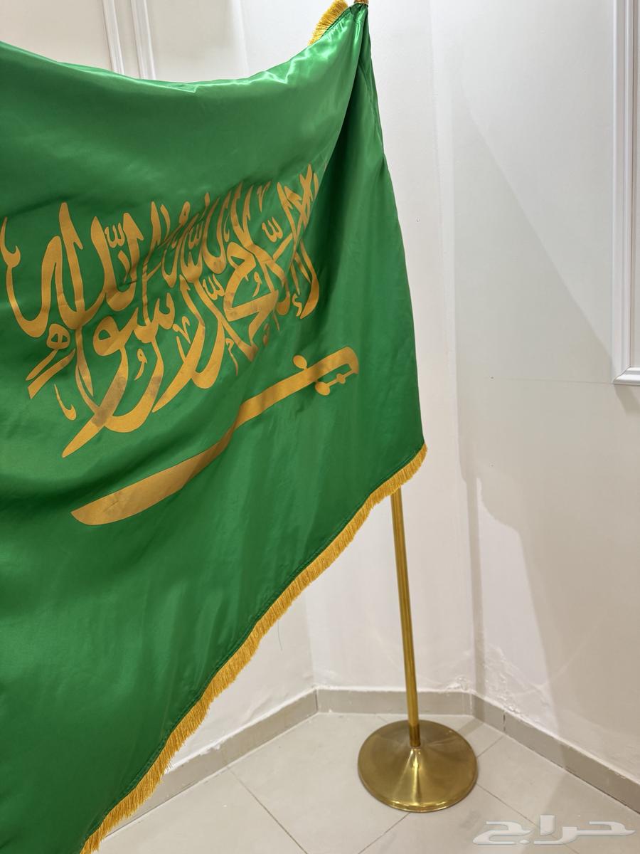 علم سعودي كبير فخم64576115326593110