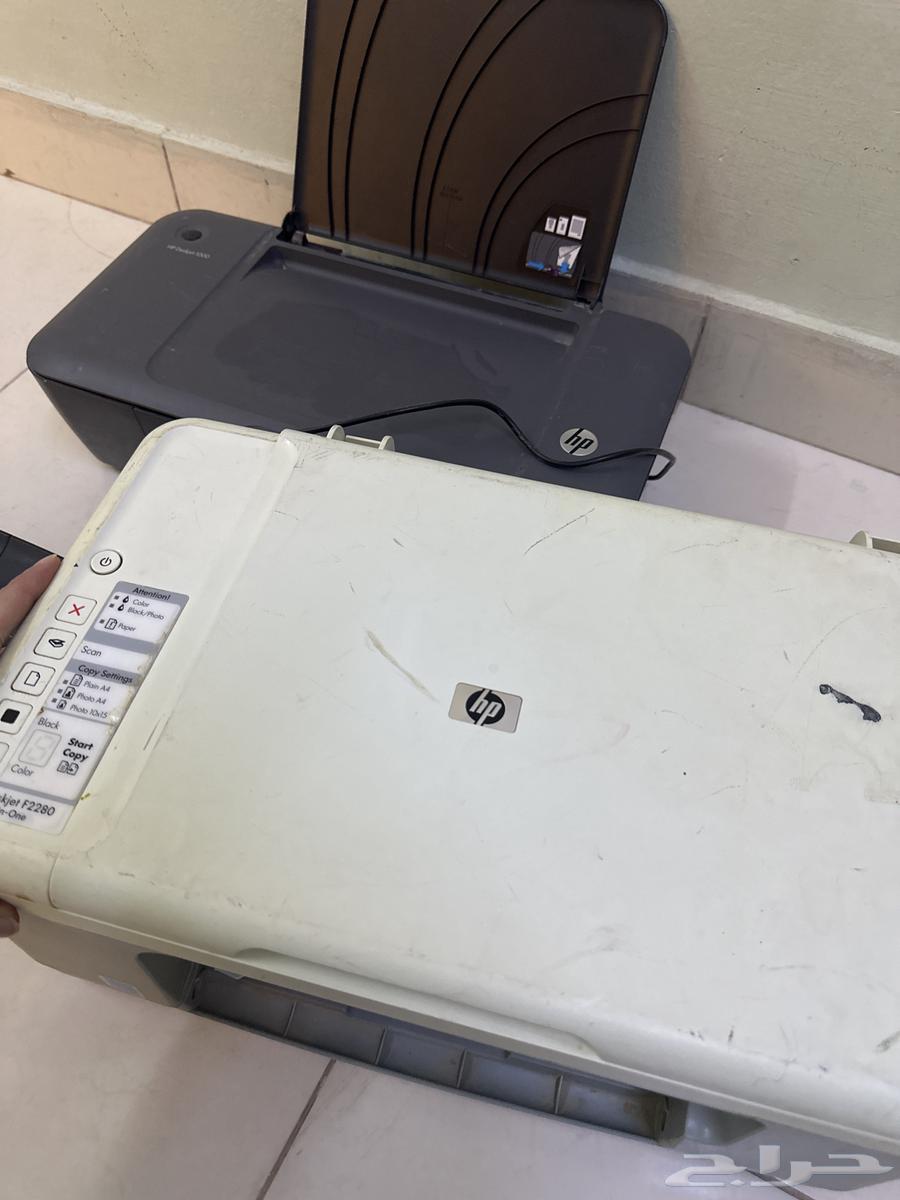 طابعتين hp و كيبورد قديم64578689679618110