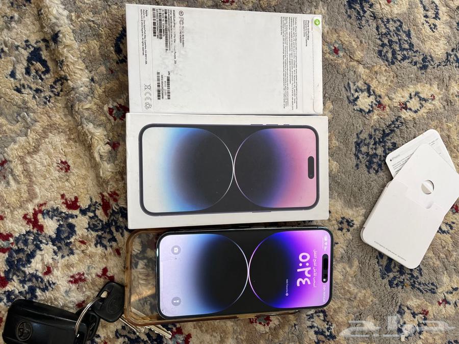 جوال ايفون 14 برو ماكس نضيف نضيف64577092960769110