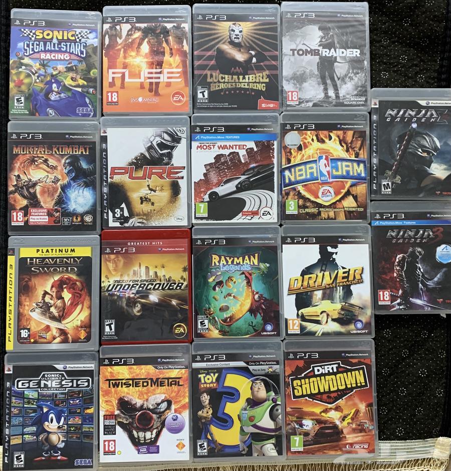 للبيع أشرطة ps3 نظيفه64571672451458110