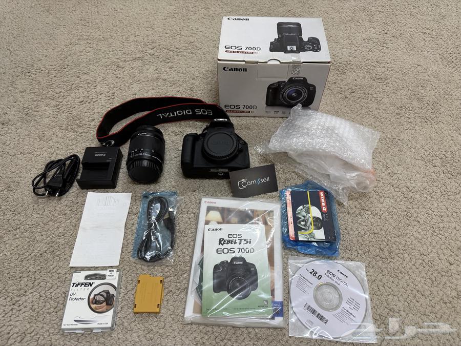 كاميرا كانون canon D700 شبه الجديدة64577430190465110