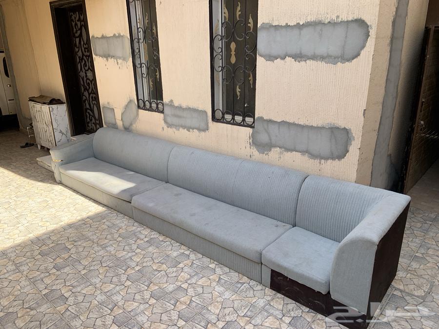 Sofa for sale, new light blue color, no cracks64575279668865111