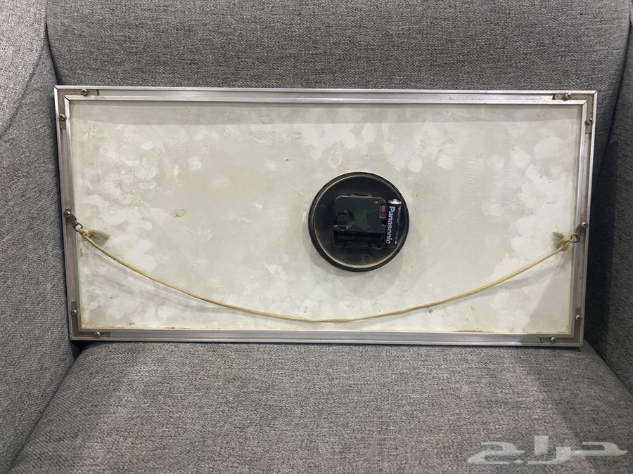 لوحه وساعه بشعار المملكه تراثيه ب 450 ريال64571686757889111