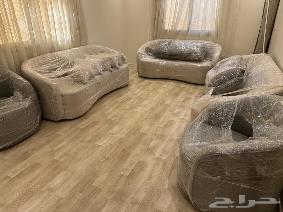 كنب مودرن جديد غير مستخدم باقي بأكياسه64573291325185110