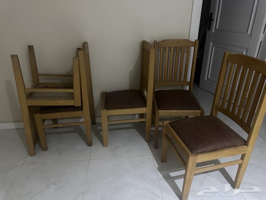 كراسي خشب زان سفره64579498885634111