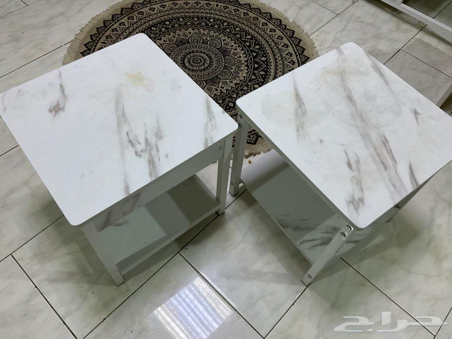 اثاث صاله كنب ايكيا قطعتين وطاولة تلفزيون64574804286723110