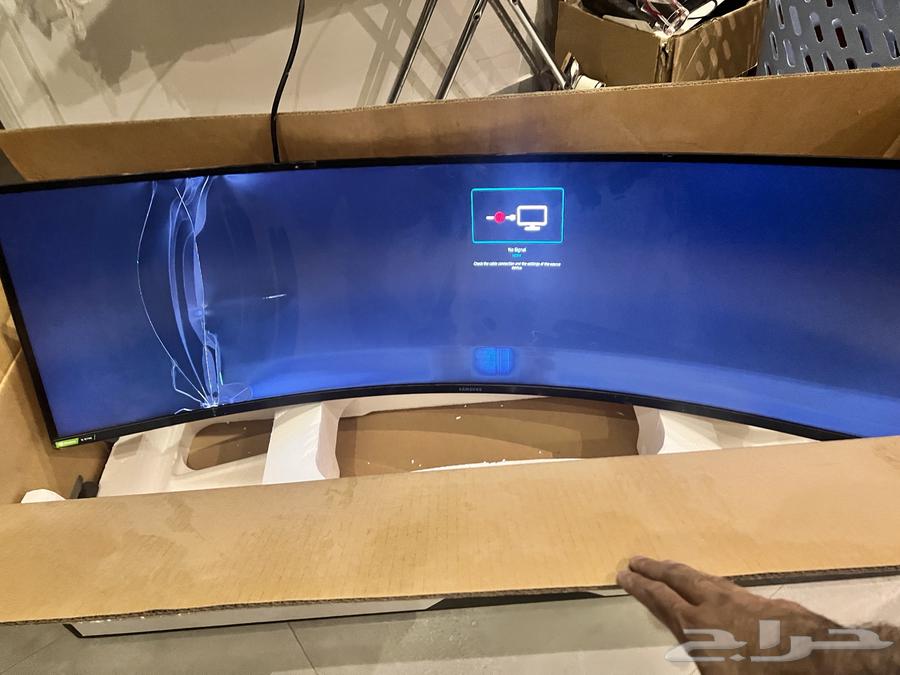 شاشة كمبيوتر سامسونج اوديسي g9 مكسوره64576464882306110