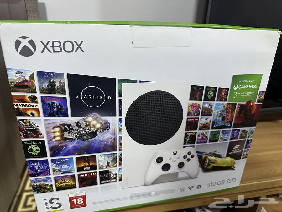 اكسبوكس سيريس اس xbox series s مع جيم باص 3 شهور او 464573727223171110
