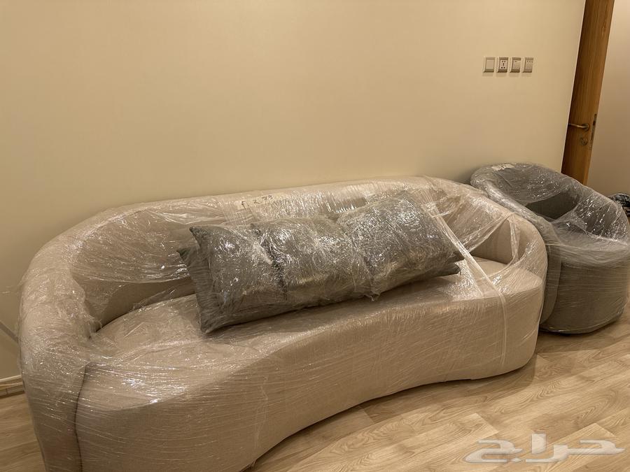 كنب مودرن جديد غير مستخدم باقي بأكياسه64573291325185112