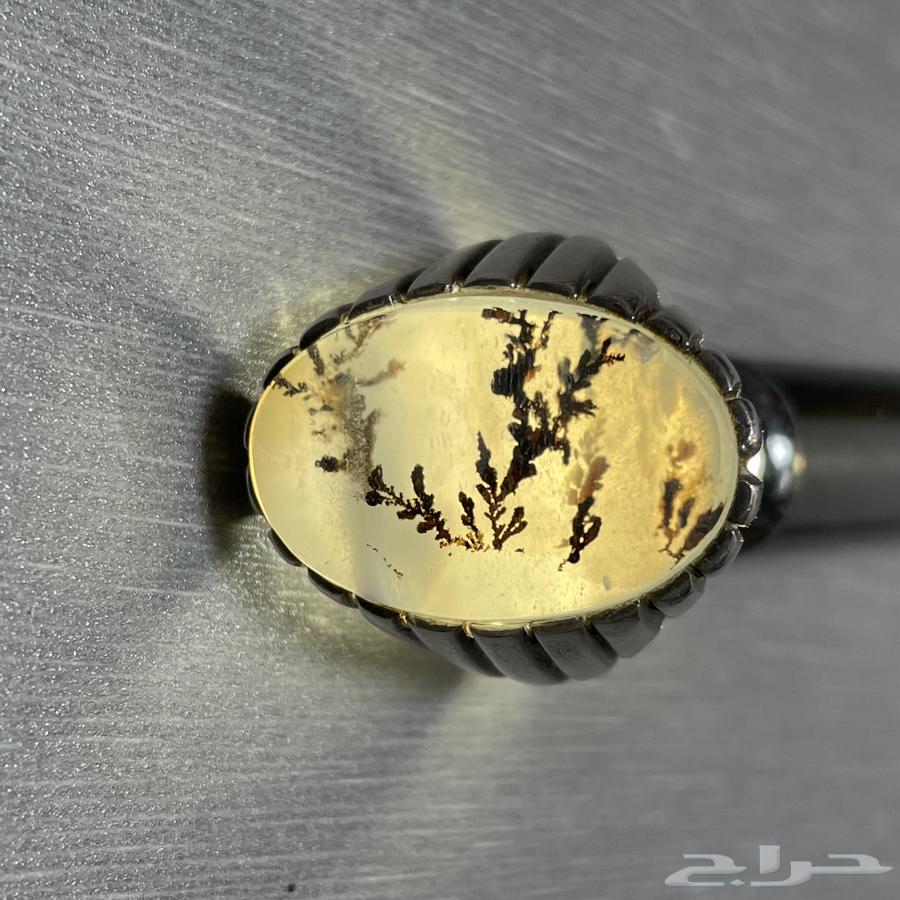 نوادر الاحجار عقيق يماني مشجر لفض الجلالة64571644424195114