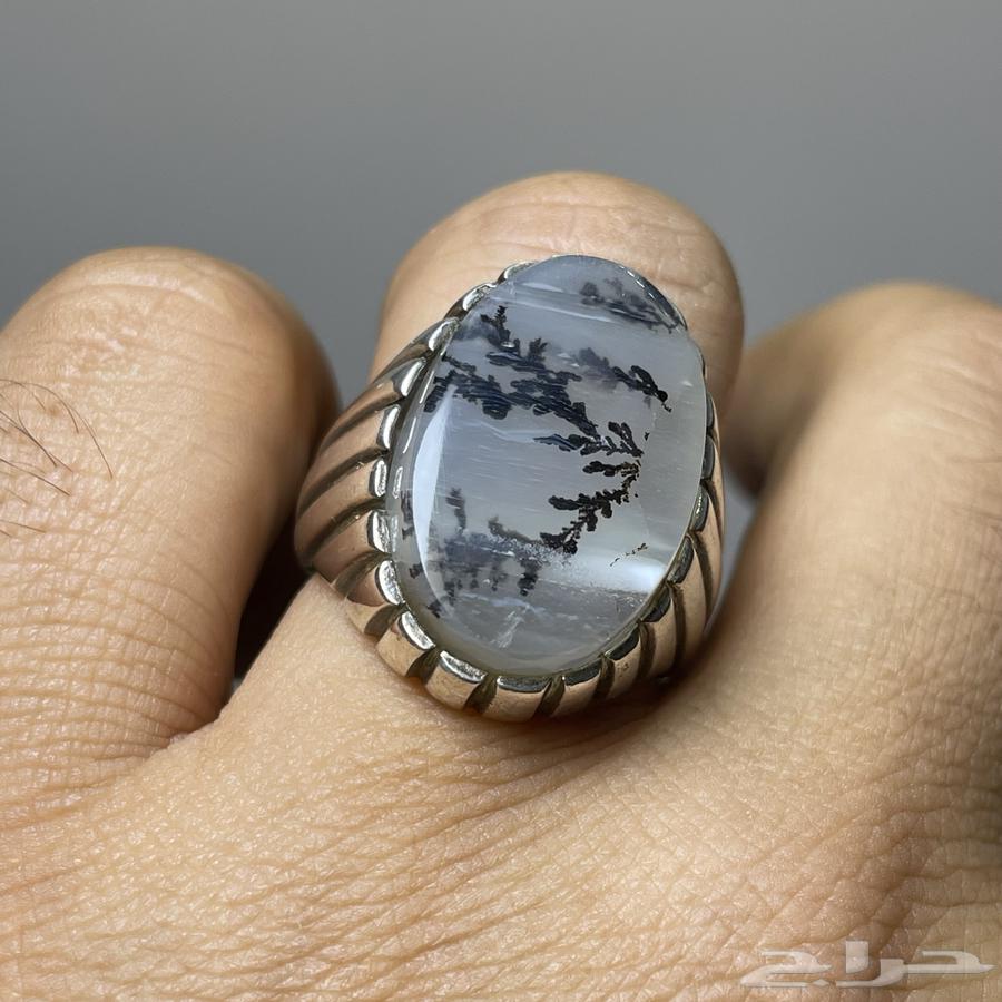 نوادر الاحجار عقيق يماني مشجر لفض الجلالة64571644424195112