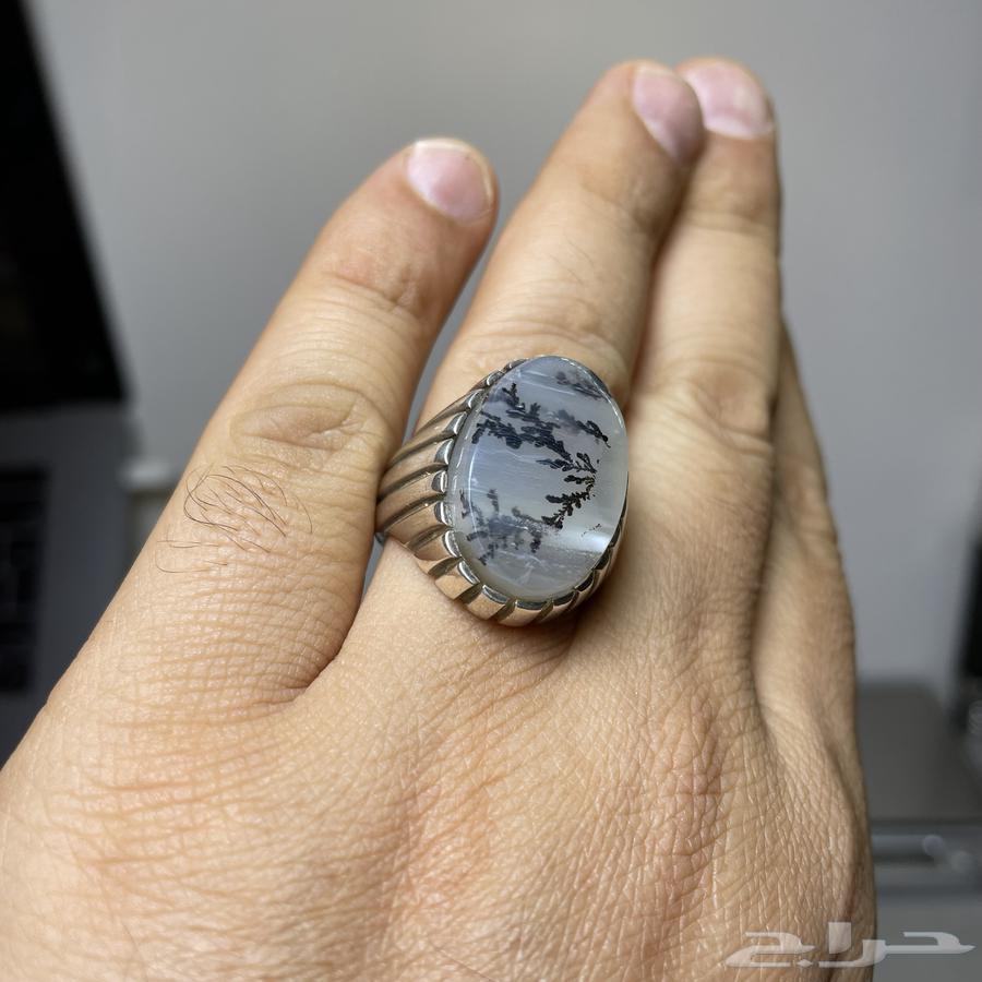 نوادر الاحجار عقيق يماني مشجر لفض الجلالة64571644424195113