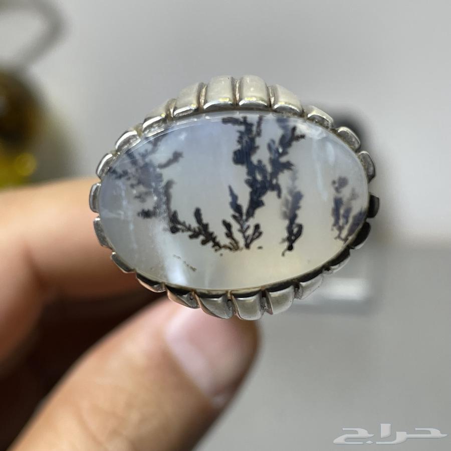 نوادر الاحجار عقيق يماني مشجر لفض الجلالة64571644424195111