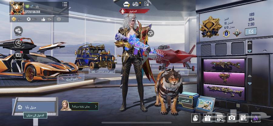 حساب ببجي64575251864706110