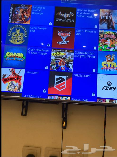 بليستيشن 4 مهكر للبيع في 46 لعبه تجي معاه يدين64573601536129110