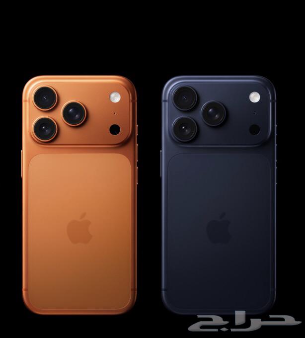ايفون 17 برو 1 تيرا لون ازرق و اورنج64573460463490110