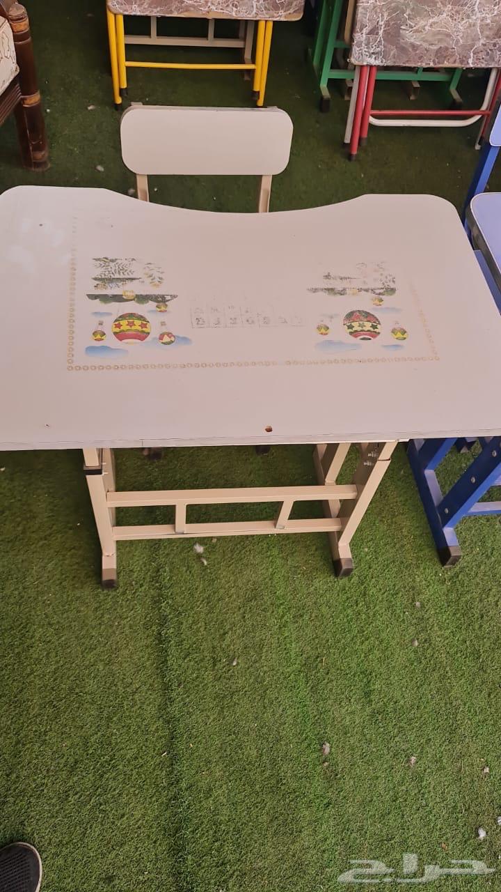 طاولات و كراسي روضه او مدرسة64577866233217111