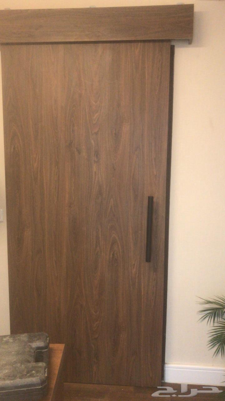 تنفيذ أعمال الأبواب الخشب خارجي وداخلي مع الدهان64154476386433110