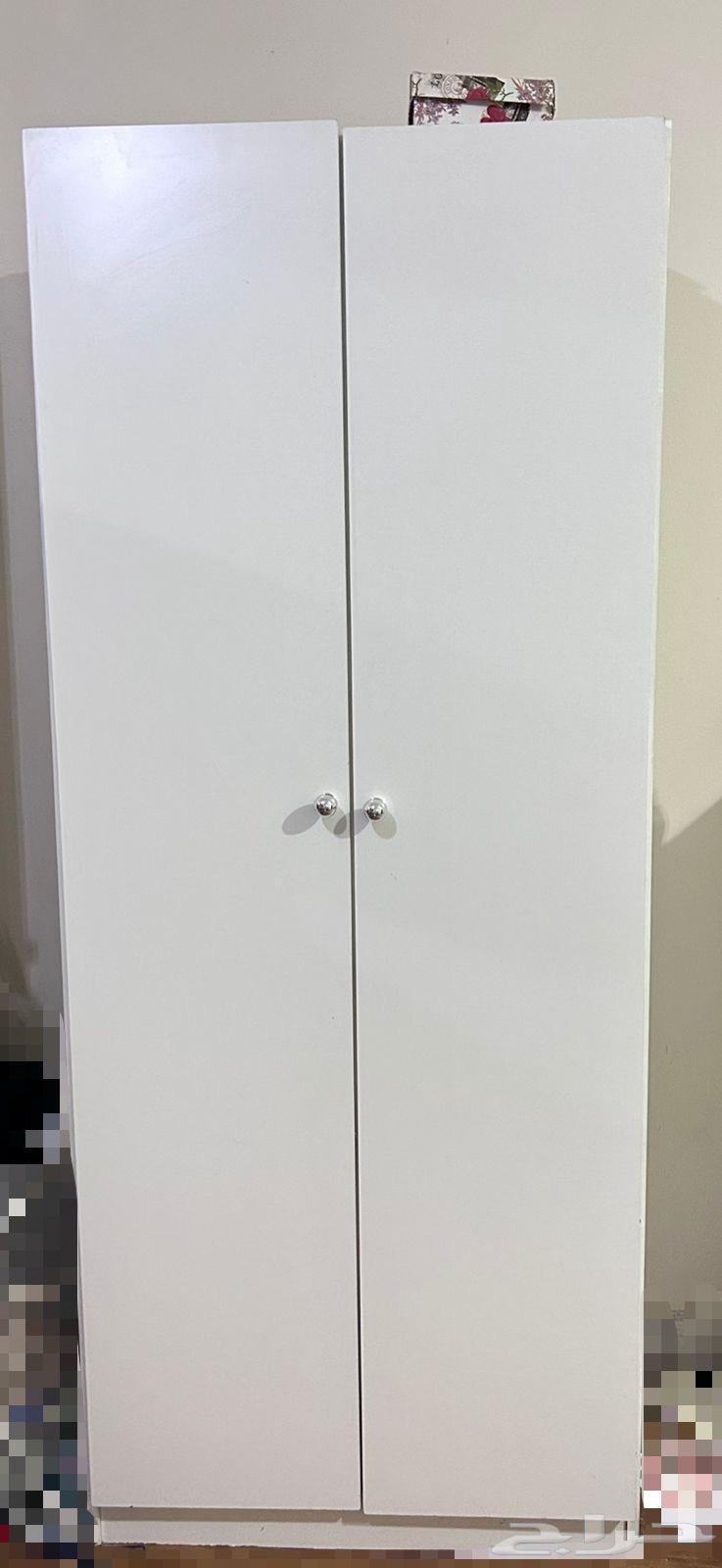 دولاب درفتين ابيض للبيع للمستعجل64571575364099111