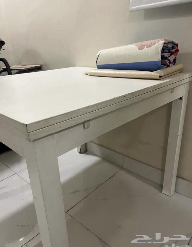 طاولة خشب بيضاء64577430208002111