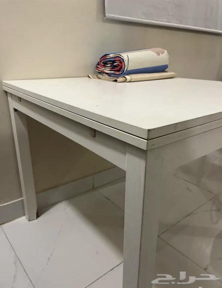 طاولة خشب بيضاء64577430208002112