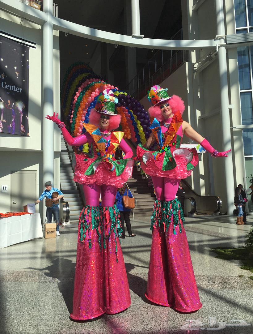 فعاليه عمالقة   Walking Stilts64573922371841113