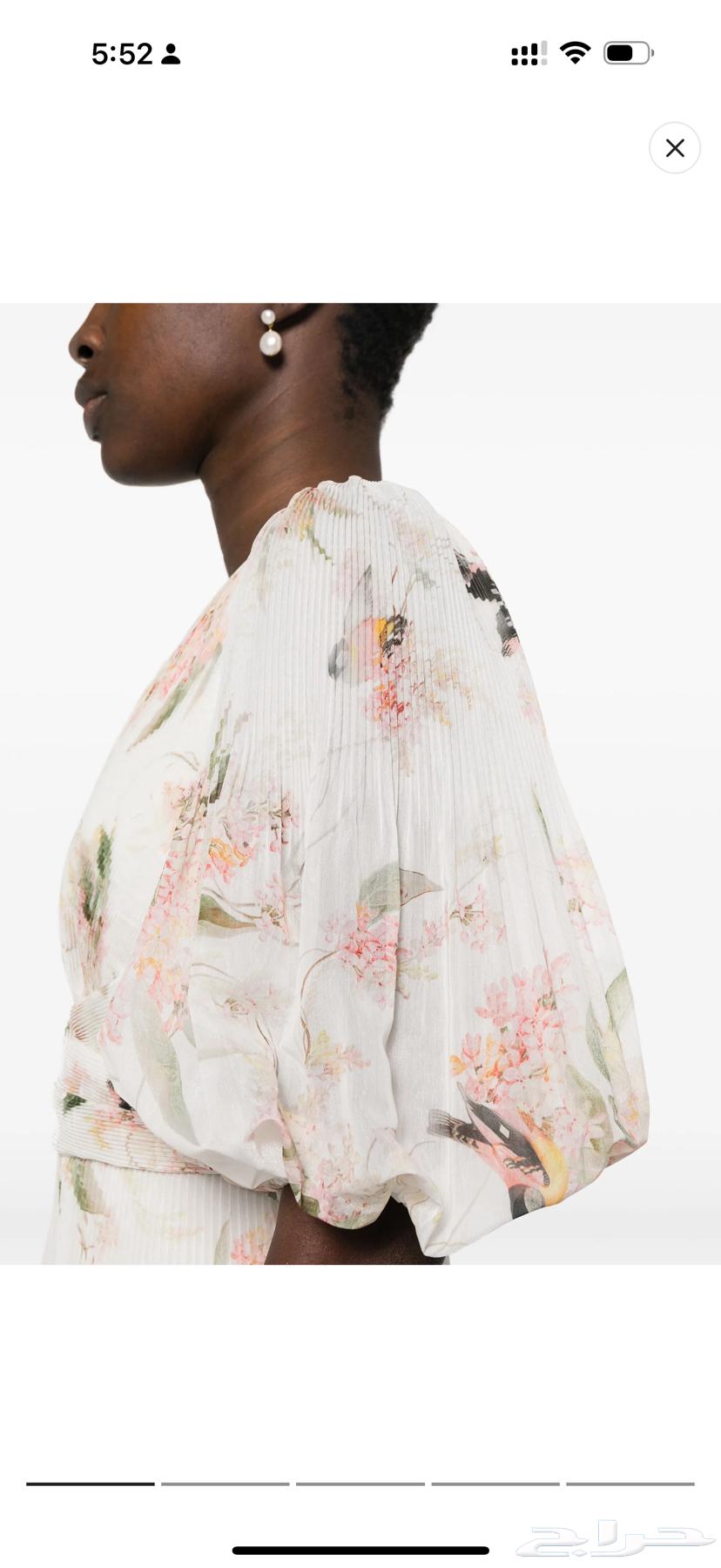 Authentic new Zimmermann dress, never used, with tag and all accessories64573685387651113