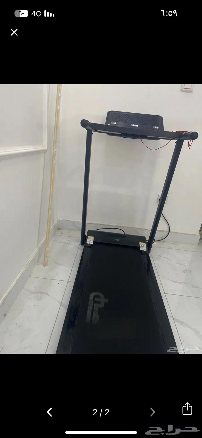 Treadmill for sale, clean with Bluetooth, weight limit 70 kilos only64573024456834111