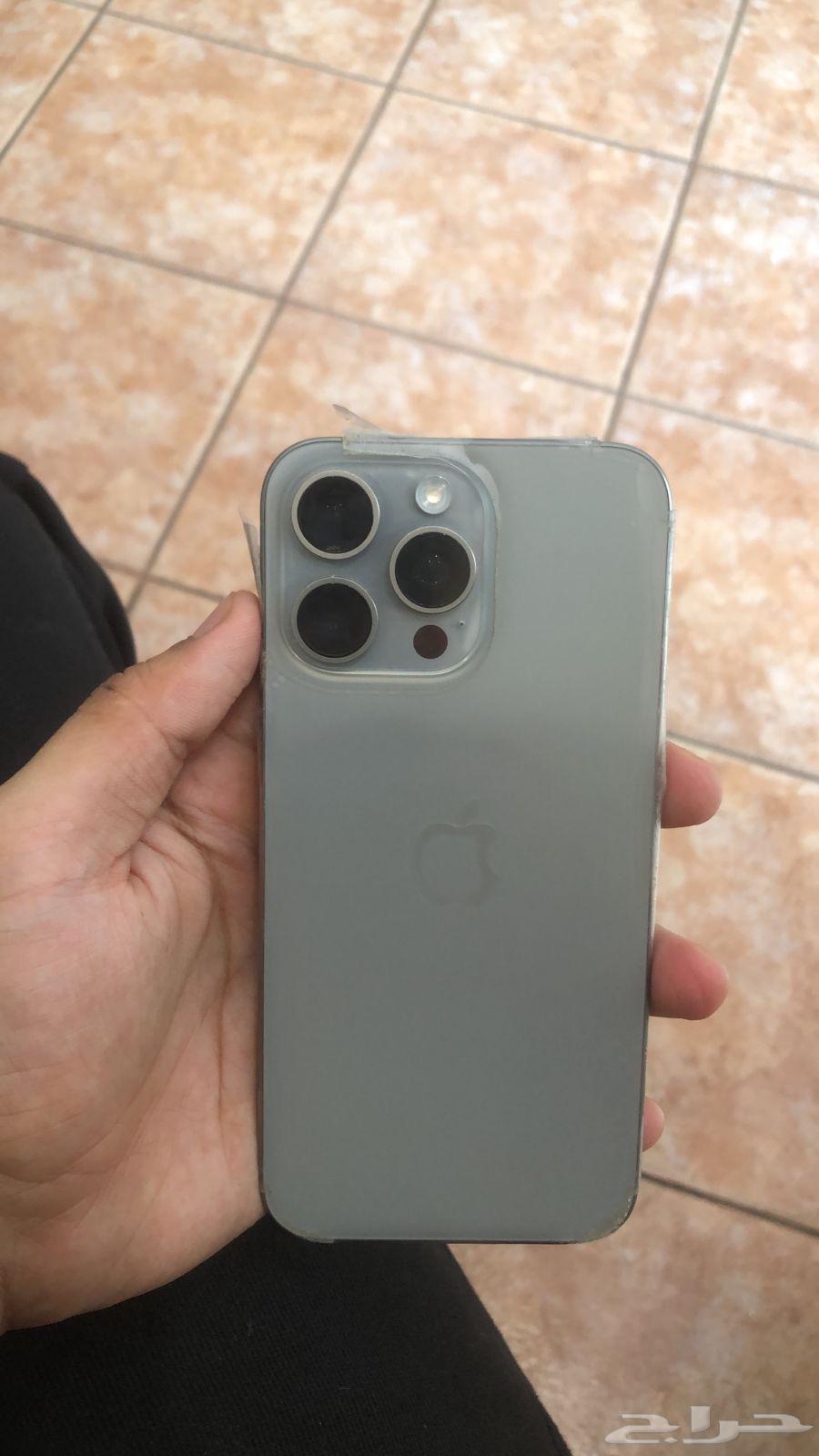 ايفون15 برو ماكس للبيع 256 جيجا اخو الجديد64576562162307110