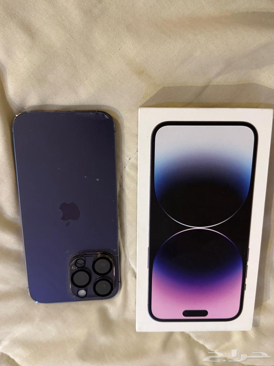 للبيع ايفون 14 برو ماكس بنفسجي64574467420289112