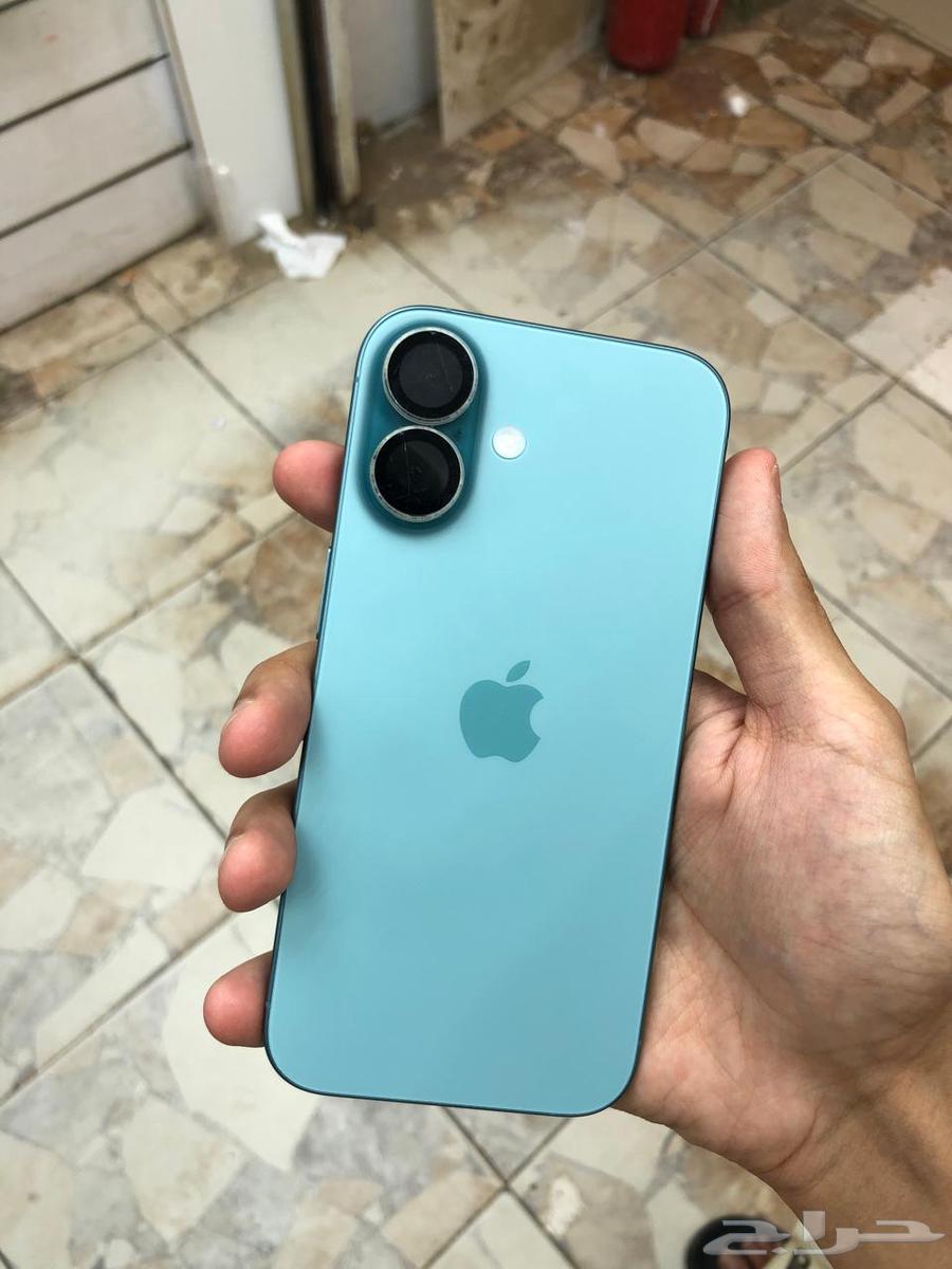 ايفون 16 العادي  128 قيقا   بطاريه 10064579156774657110