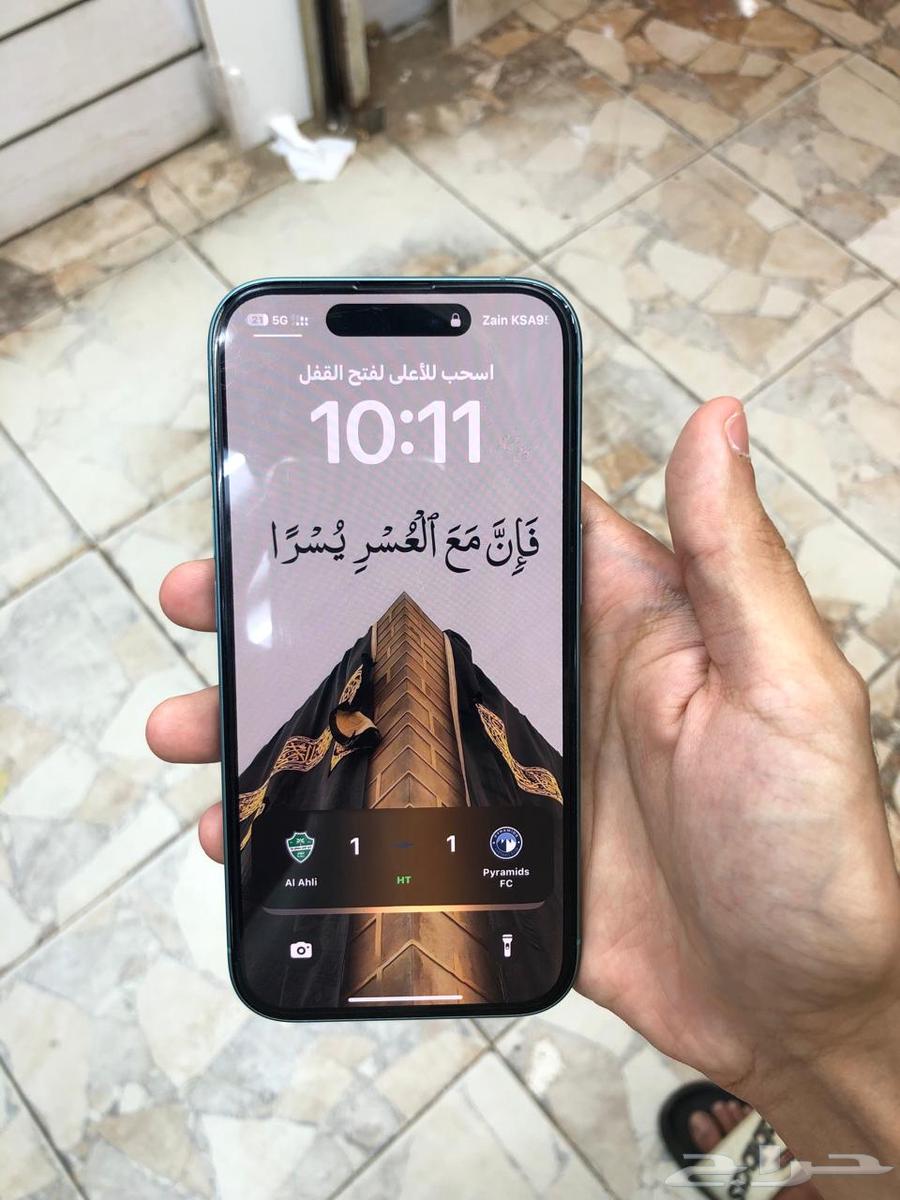 ايفون 16 العادي  128 قيقا   بطاريه 10064579156774657112