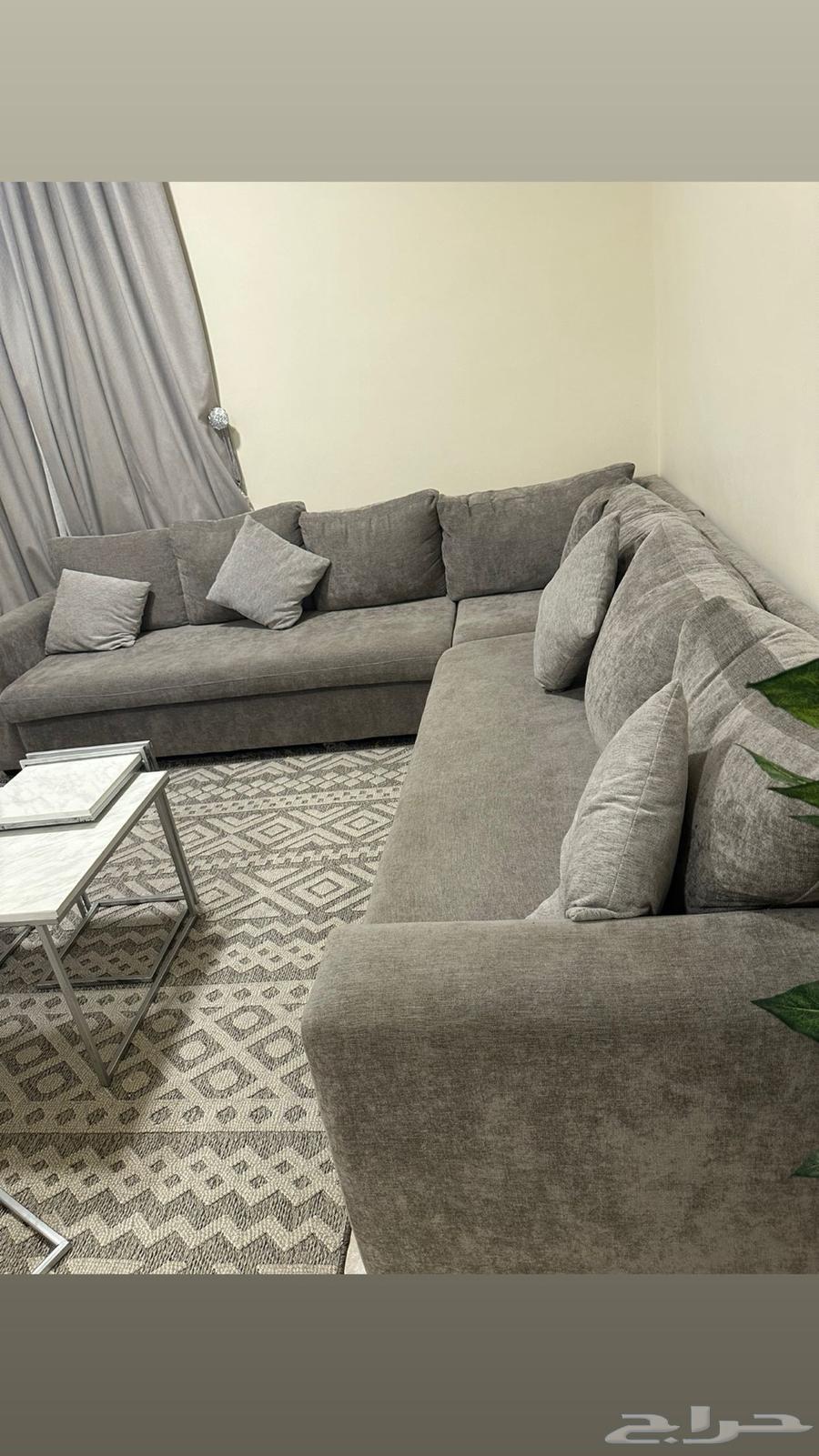 كنب للبيع مستعمل شبه جديد64586489538177111