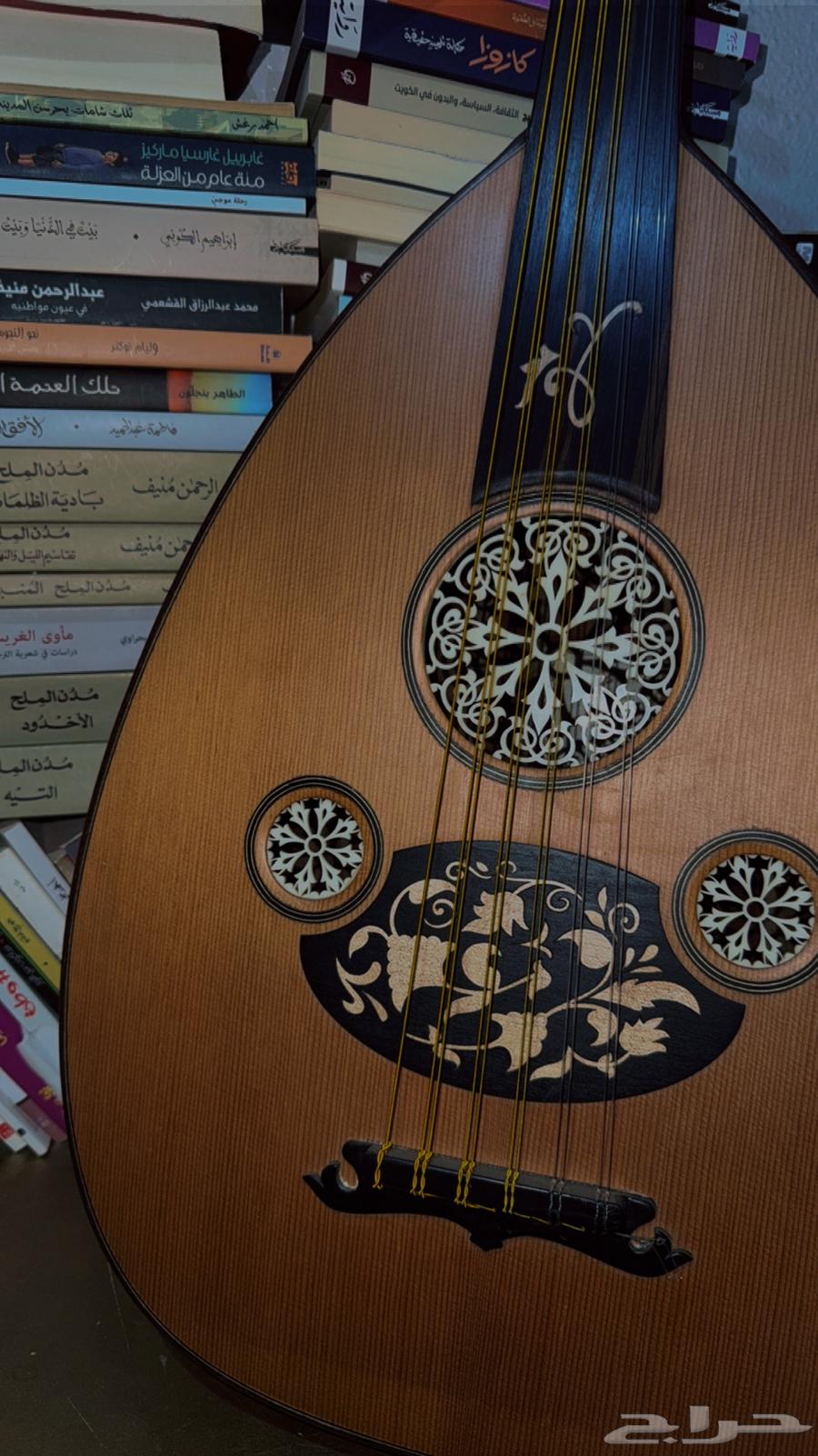 عود زرياب - صناعة يدوية - فاخرة   احترافي وتحفة فنية64582799112962113