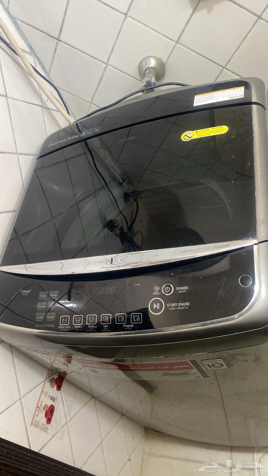 غسالة اوتماتيك 14 كيلو نظيفة مرة64587888849666113