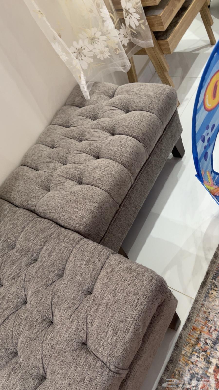 كنب رصاصي زاوية يمين حالته جيده جدا نظيف64583739461633110