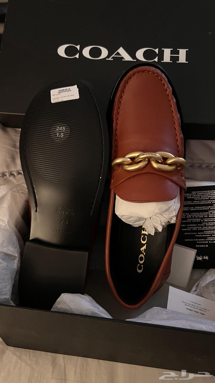 كوتش COACH (حذاء رسمي للدوامات)64585096322945111