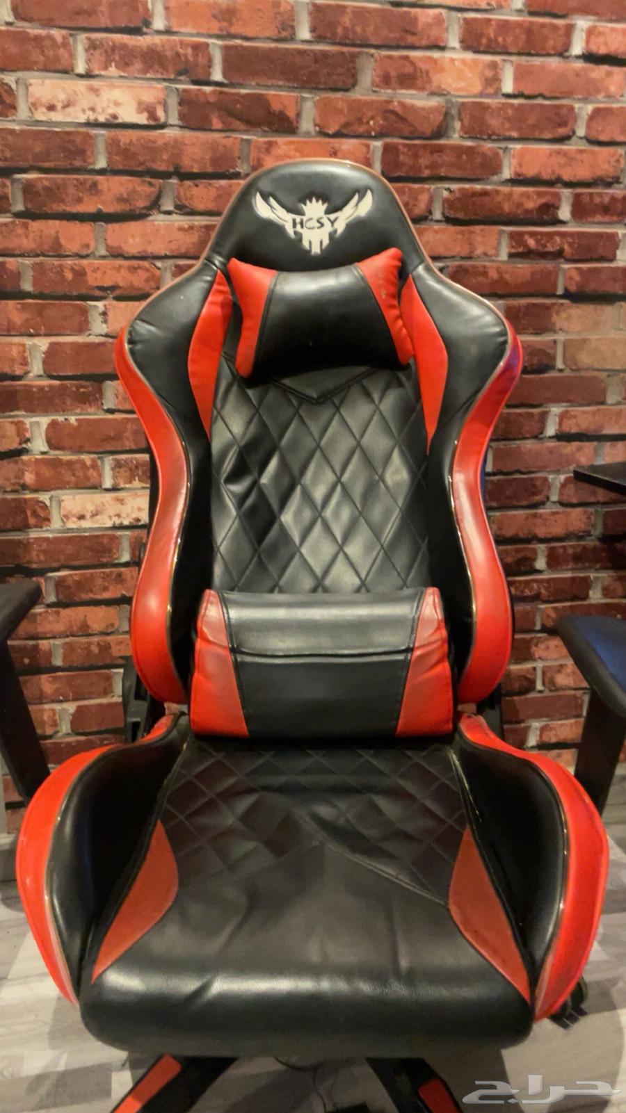 كرسي قيمينق بسماعات   طاولة قيمينق حرفL64581787317251113