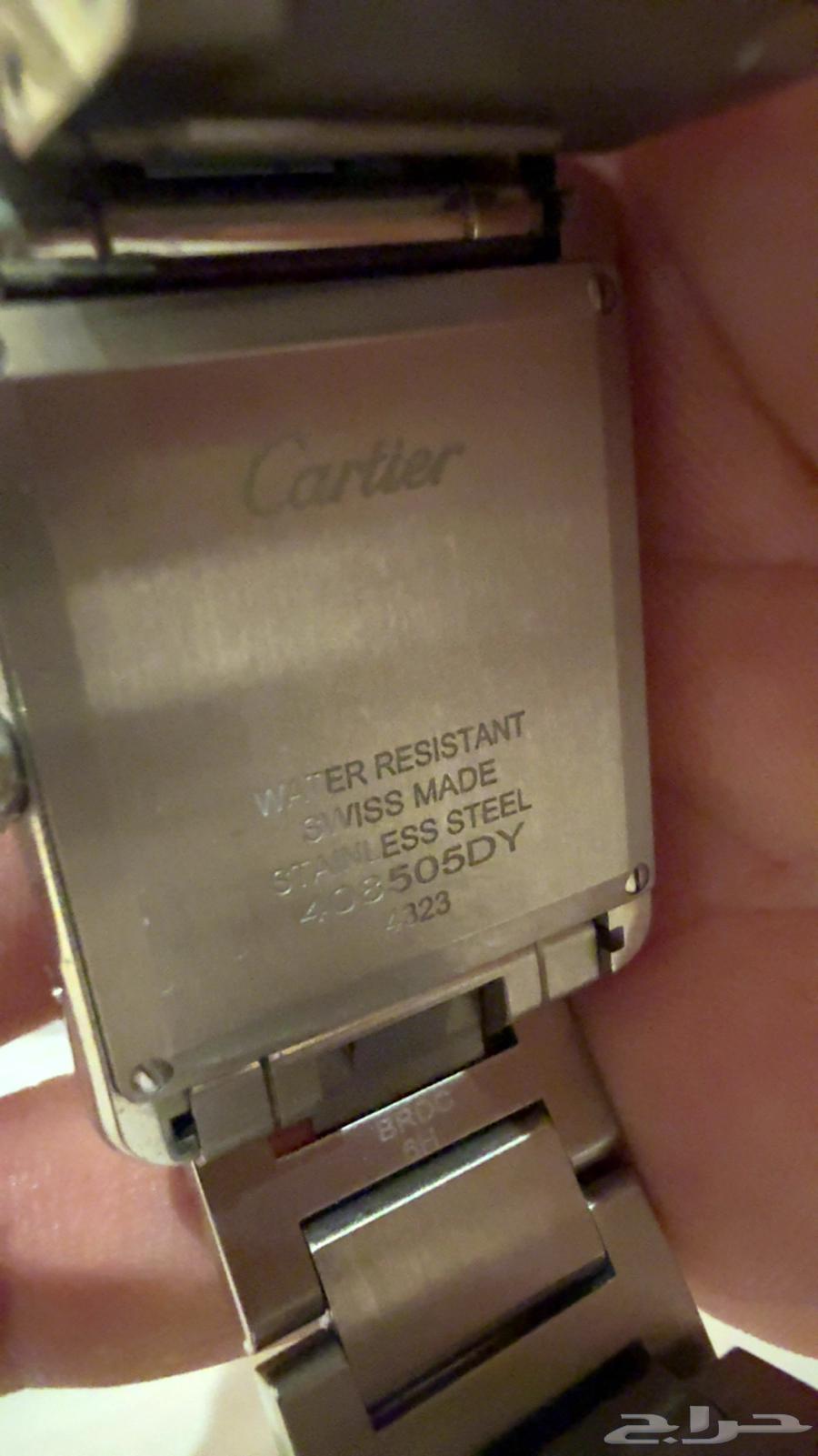 ساعة  تانك موست دو كارتييه اصليه64581607599875113