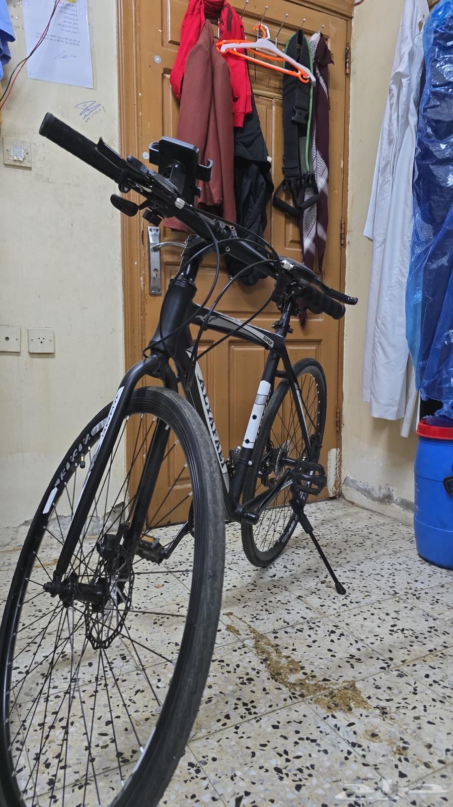 دراجه هجين سودا لون جذاب مع حامل جوال هديه64581552876161110